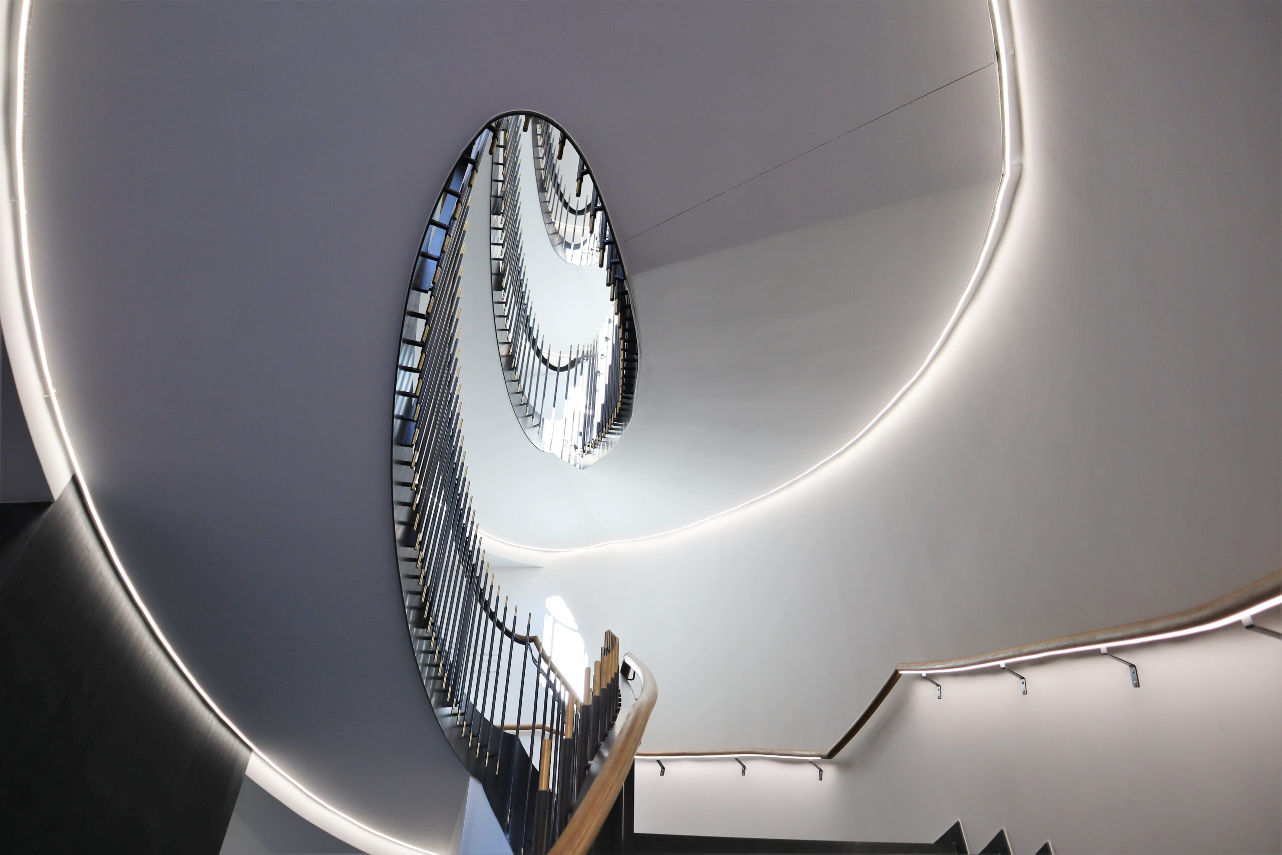 Indirekte Beleuchtung Treppenhaus